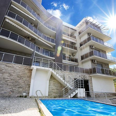 Seaview Apartments with Pool Przno - Podlicak Sveti Stefan Zewnętrze zdjęcie