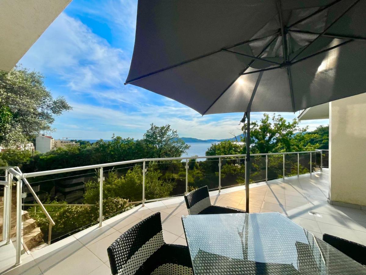 Seaview Apartments with Pool Przno - Podlicak Sveti Stefan Zewnętrze zdjęcie