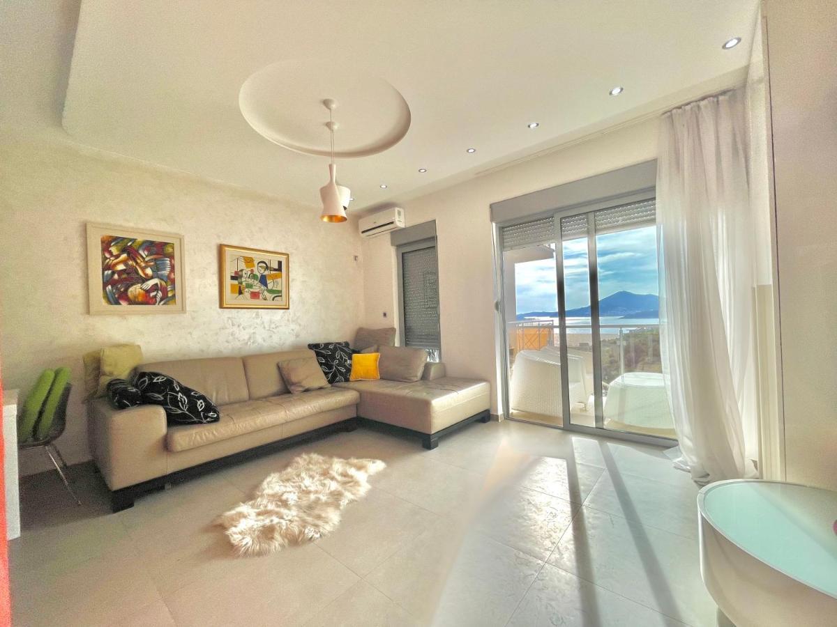 Seaview Apartments with Pool Przno - Podlicak Sveti Stefan Zewnętrze zdjęcie