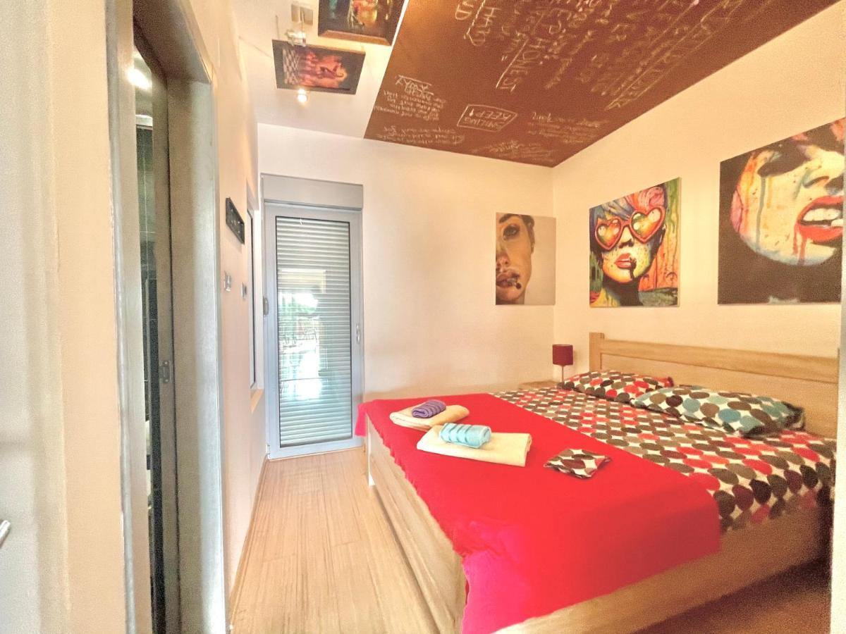 Seaview Apartments with Pool Przno - Podlicak Sveti Stefan Zewnętrze zdjęcie