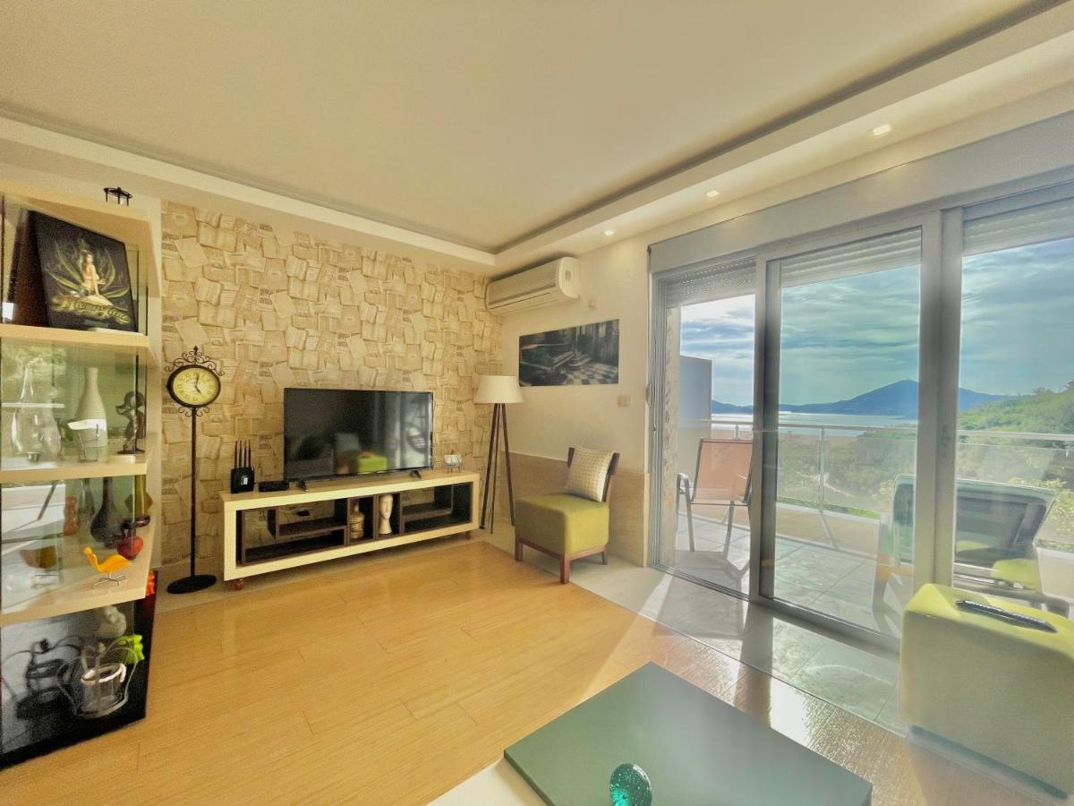 Seaview Apartments with Pool Przno - Podlicak Sveti Stefan Zewnętrze zdjęcie